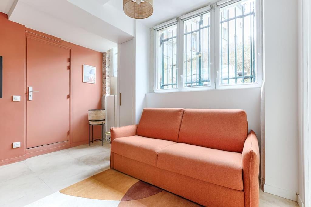 Апартаменты Mykeypers - Chic & Elegant Flat 2Br/6P- Republique Париж Экстерьер фото