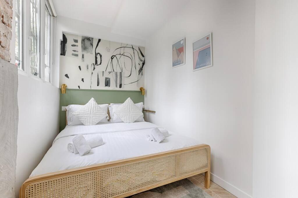 Апартаменты Mykeypers - Chic & Elegant Flat 2Br/6P- Republique Париж Экстерьер фото
