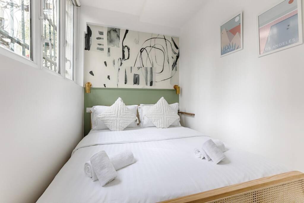 Апартаменты Mykeypers - Chic & Elegant Flat 2Br/6P- Republique Париж Экстерьер фото