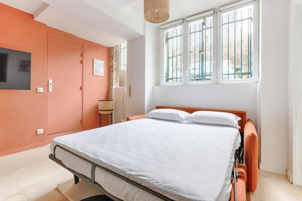 Апартаменты Mykeypers - Chic & Elegant Flat 2Br/6P- Republique Париж Экстерьер фото