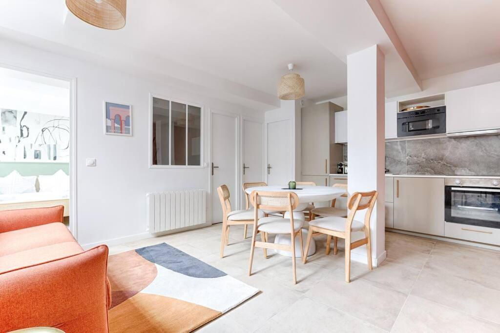 Апартаменты Mykeypers - Chic & Elegant Flat 2Br/6P- Republique Париж Экстерьер фото